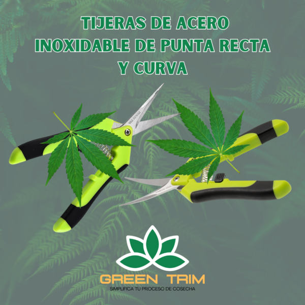 Con Green Trim tu cosecha bien hecha- Bandeja de manicurado con filtro y accesorios