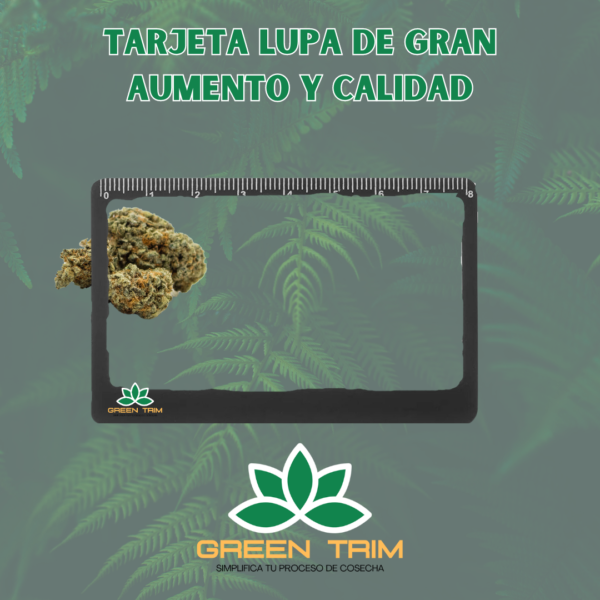 Con Green Trim tu cosecha bien hecha- Bandeja de manicurado con filtro y accesorios